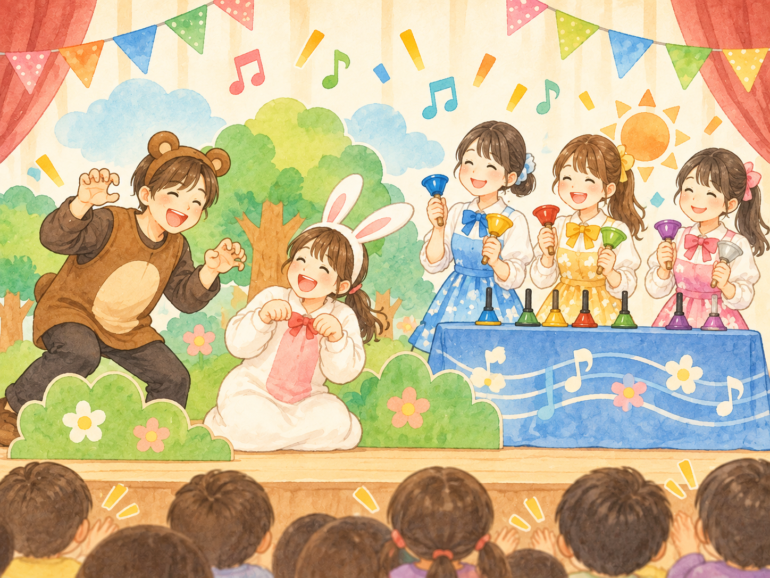 ハマミ☆ミニステージのイラスト